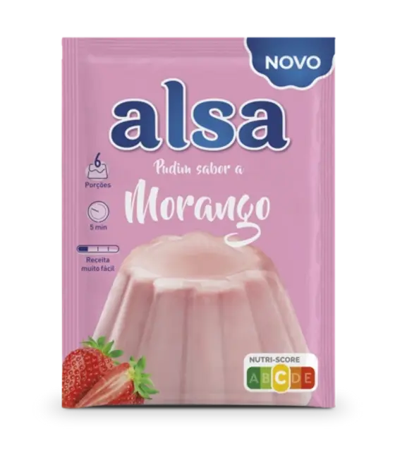 Dr. Oetker Pudim de morango