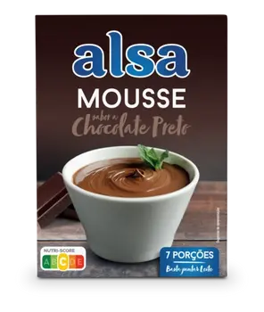Dr. Oetker Mousse Chocolate Preto