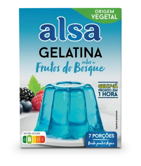 Dr. Oetker Gelatina vegetal Frutos do Bosque