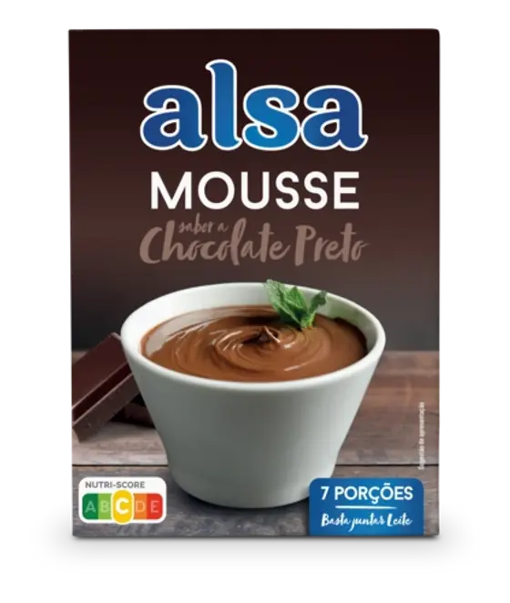 Dr. Oetker Mousse Chocolate Preto