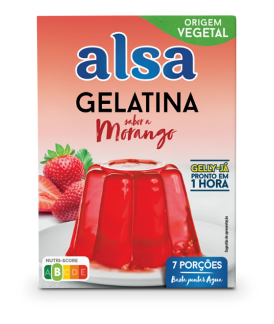 Dr. Oetker Gelatina vegetal Morango